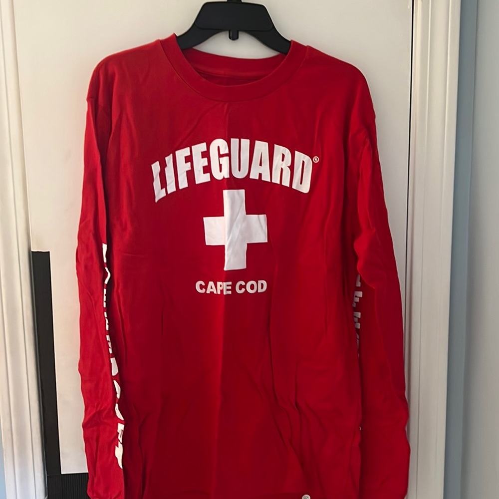 Cape cod lifeguard long sleeve t shirt